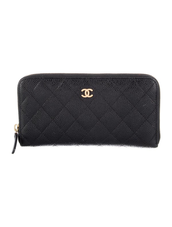 Chanel 2018-2019 Interlocking CC Logo Continental Wallet