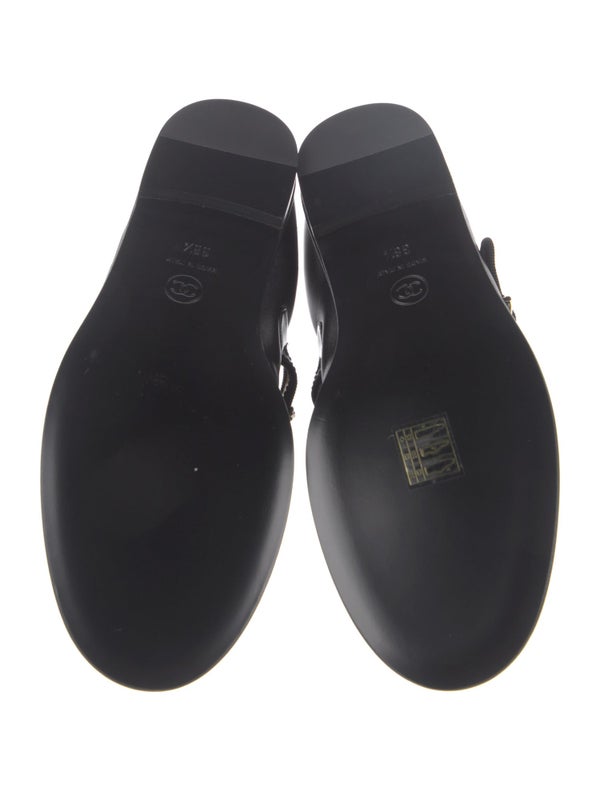 Chanel 2024 Interlocking CC Logo Mary Jane Flats W/ Tags