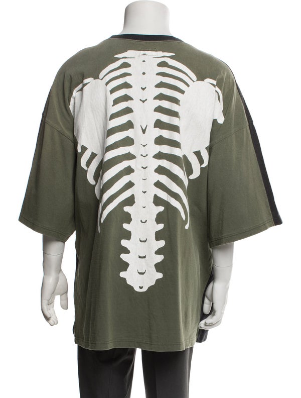 Kapital Kountry 2Tone Big Pocket Bone Crew Neck T-Shirt W/ Tags