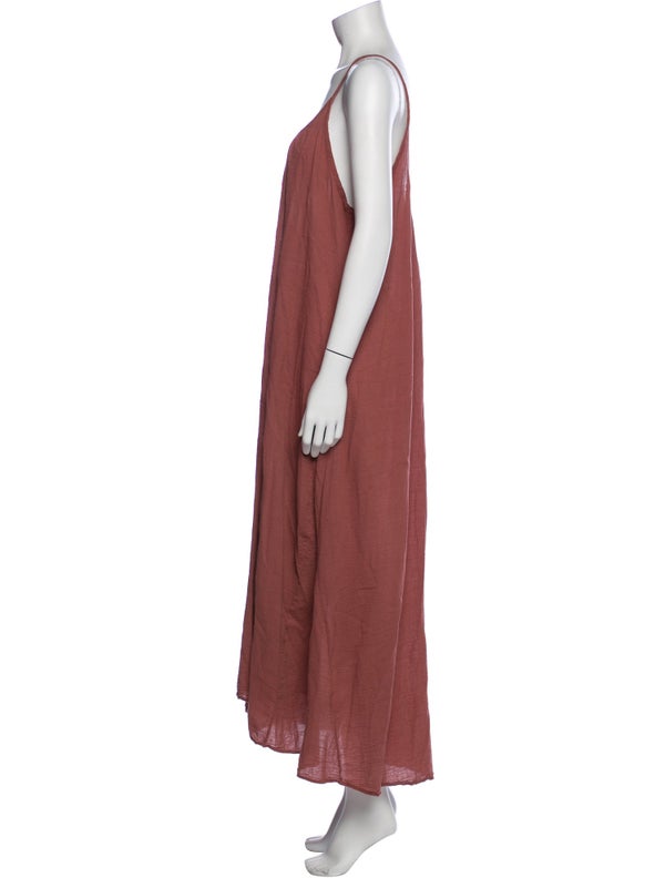 9seed Scoop Neck Long Dress