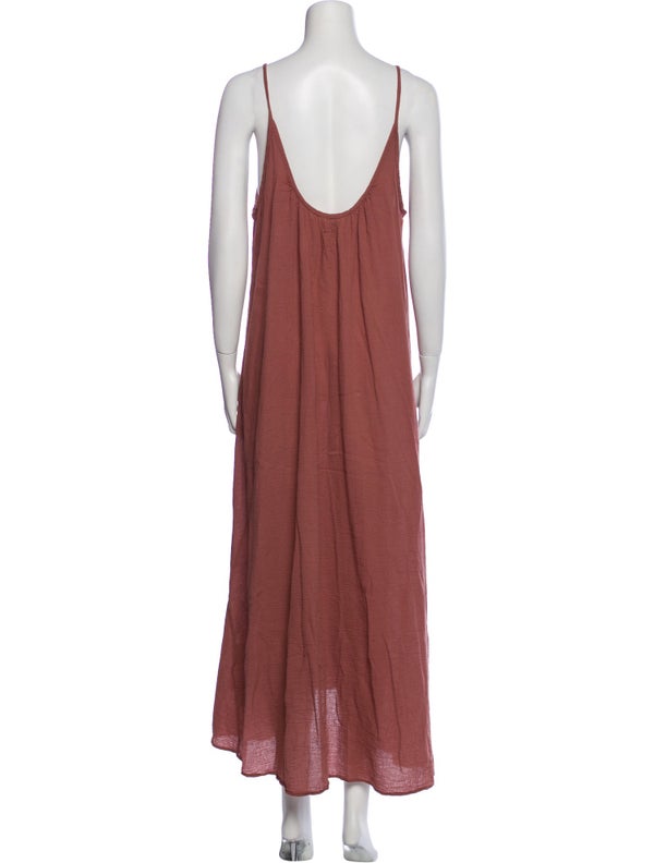 9seed Scoop Neck Long Dress