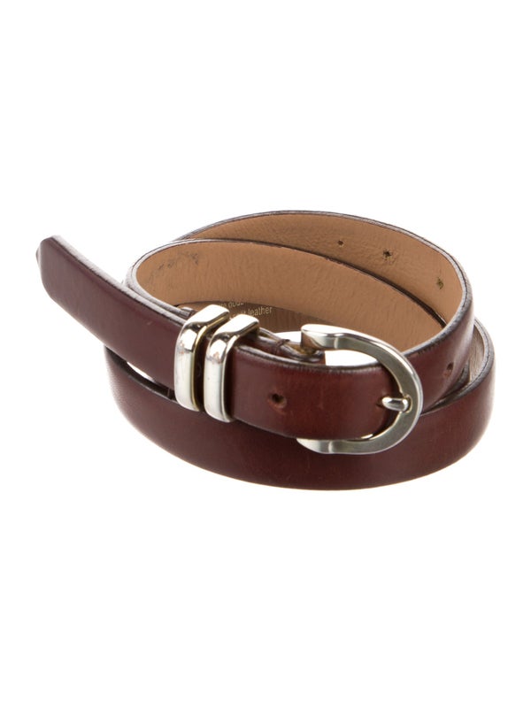 A.P.C. Skinny Leather Belt