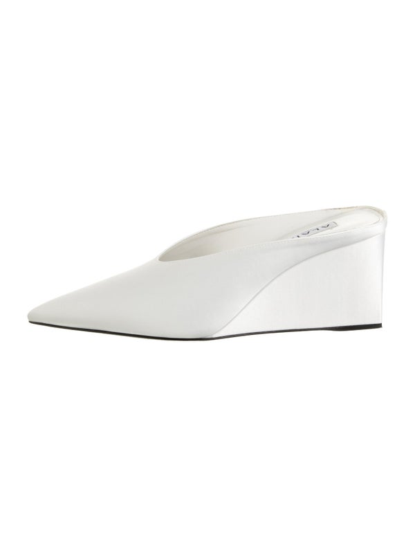 Alaïa Satin Mules