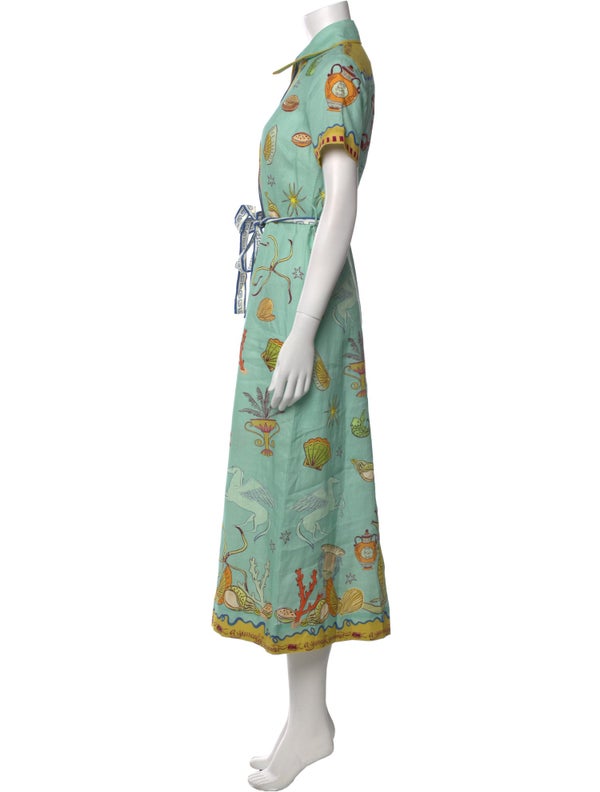 ALÉMAIS Linen Long Dress W/ Tags