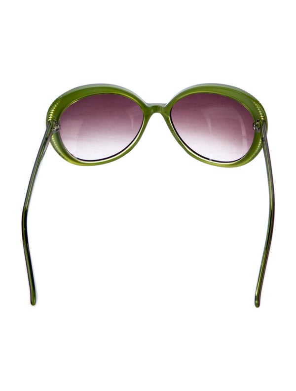 Alexander McQueen Oversize Gradient Sunglasses