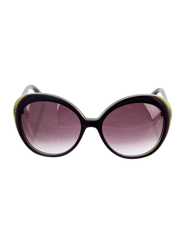 Alexander McQueen Oversize Gradient Sunglasses