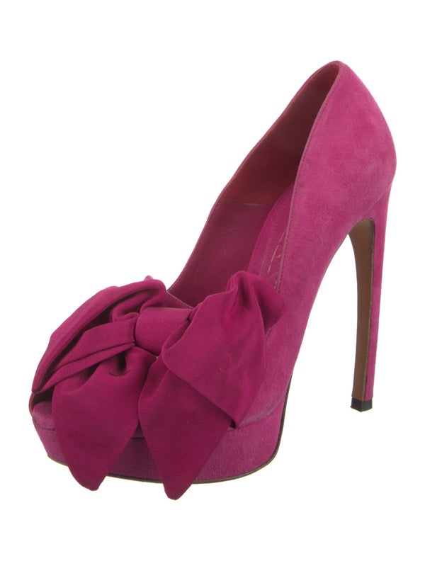 Alexander McQueen Suede Pumps
