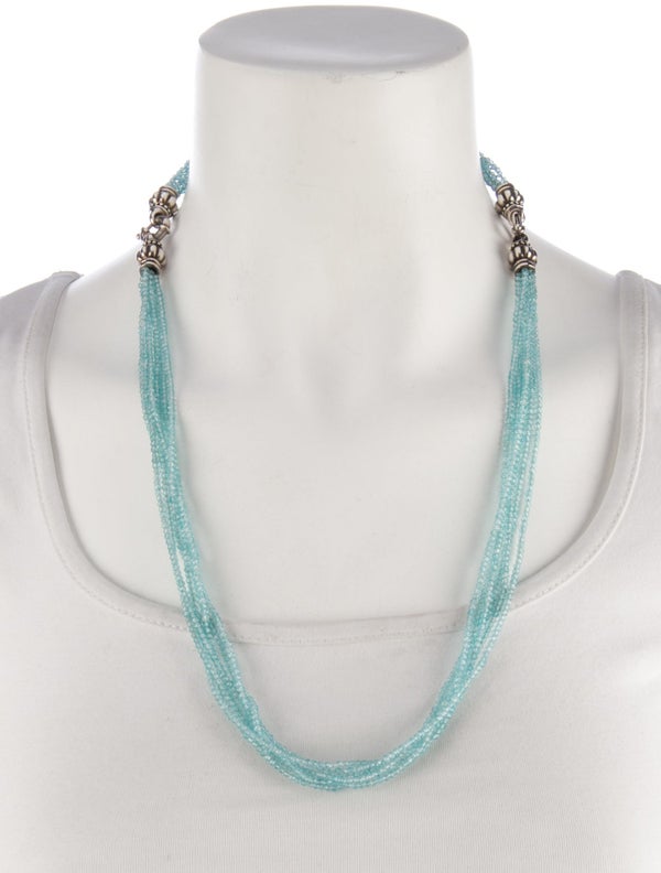 Lagos Apatite Multi-Strand Convertible Bead Strand Necklace