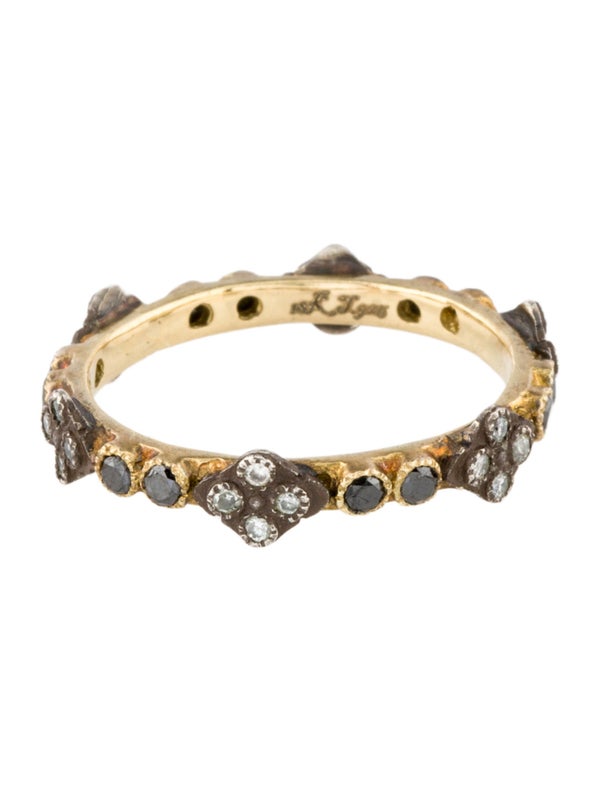 Armenta Diamond Crivelli Stack Band Ring