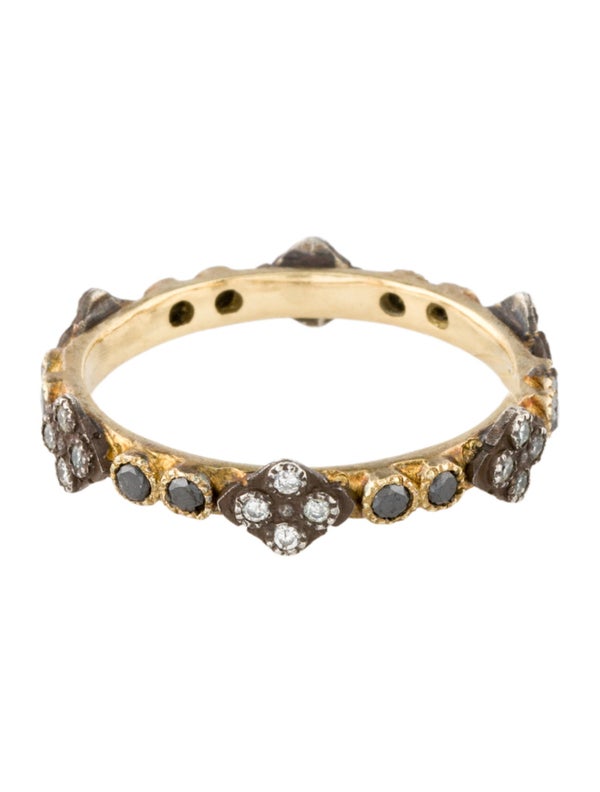 Armenta Diamond Crivelli Stack Band Ring