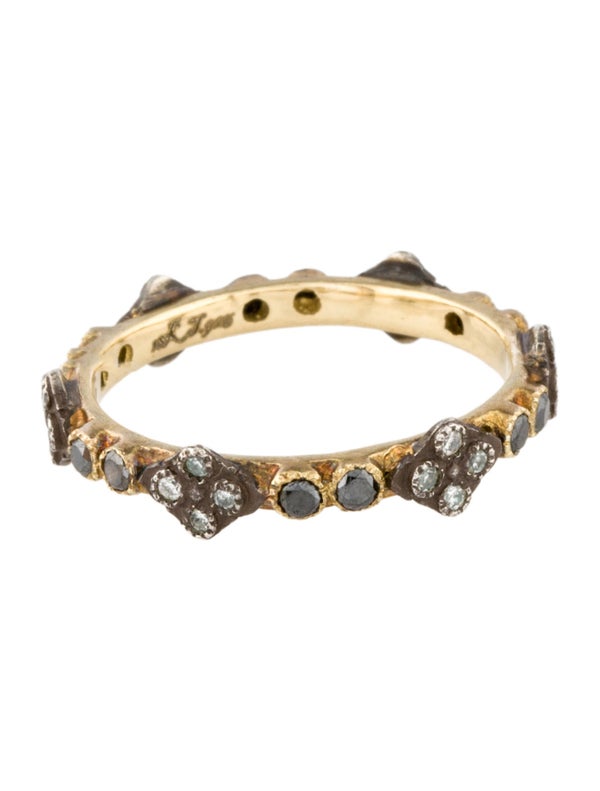 Armenta Diamond Crivelli Stack Band Ring