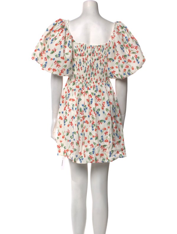 ASTR Floral Print Mini Dress
