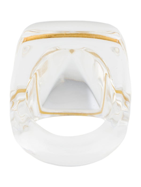 Baccarat Crystal Médicis Pop Cocktail Ring