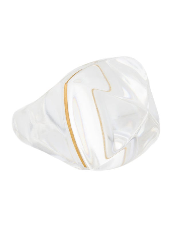 Baccarat Crystal Médicis Pop Cocktail Ring