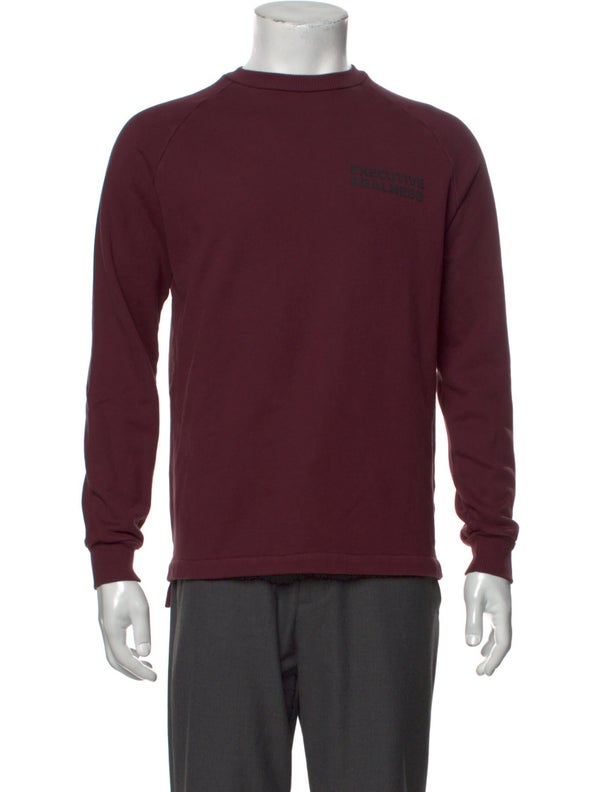 Baja East Crew Neck Long Sleeve Pullover