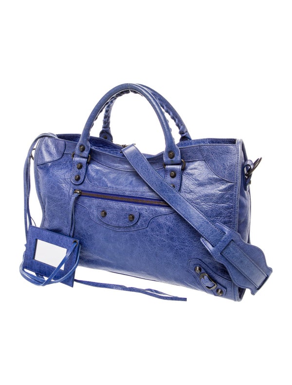 Balenciaga Lambskin Motocross Classic City Vintage