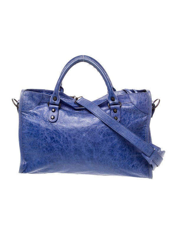 Balenciaga Lambskin Motocross Classic City Vintage