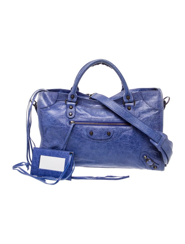 Balenciaga Lambskin Motocross Classic City Vintage