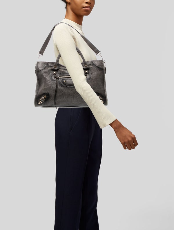 Balenciaga Leather Motocross Classic City