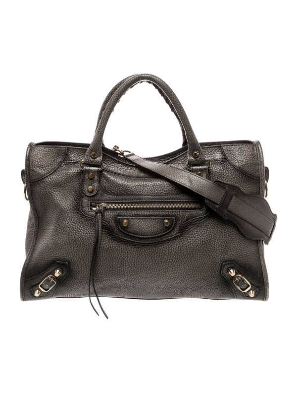 Balenciaga Leather Motocross Classic City