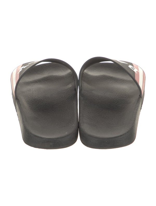 Bally Rubber Graphic Print Slides