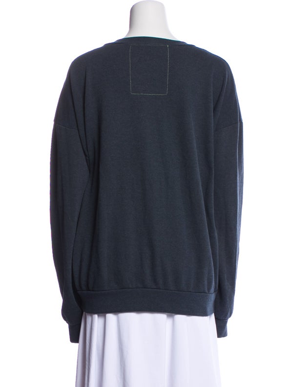 Aviator Nation Bateau Neckline Long Sleeve Sweatshirt