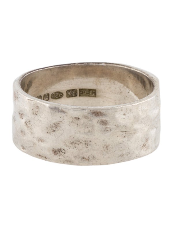 Bleue Burnham Permanent Hammered Ring