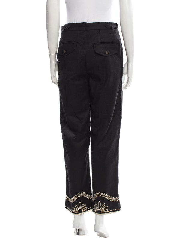 BODE Merino Wool Straight Leg Pants