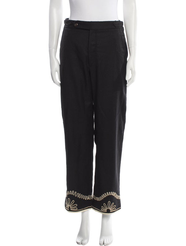 BODE Merino Wool Straight Leg Pants