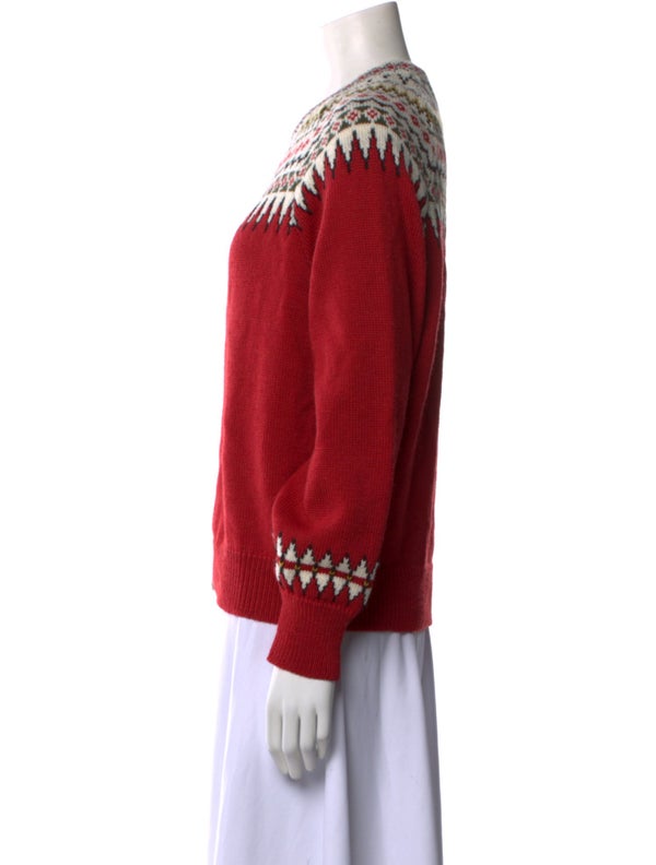 BODE Wool Printed Sweater W/ Tags