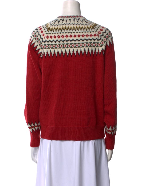 BODE Wool Printed Sweater W/ Tags