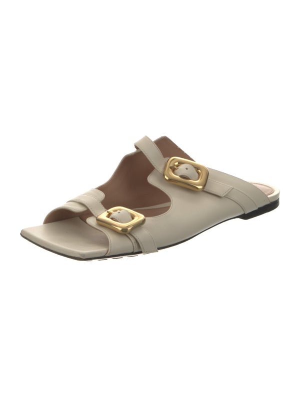 Bottega Veneta Leather Slides