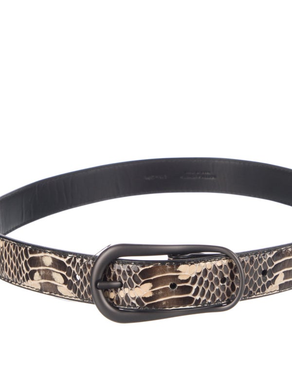 Bottega Veneta Skinny Leather Waist Belt
