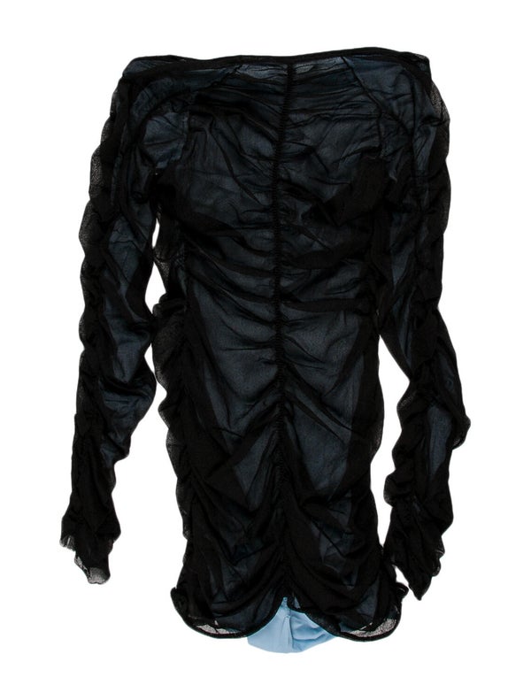 Bottega Veneta Square Neckline Long Sleeve Tunic