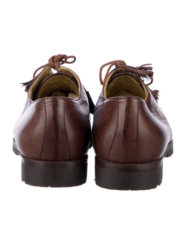 Bottega Veneta Vintage Intrecciato Weave Oxfords