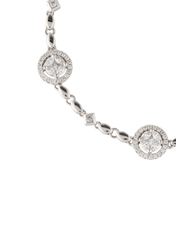 Bracelet 14K 1.56ctw Diamond Station Bracelet