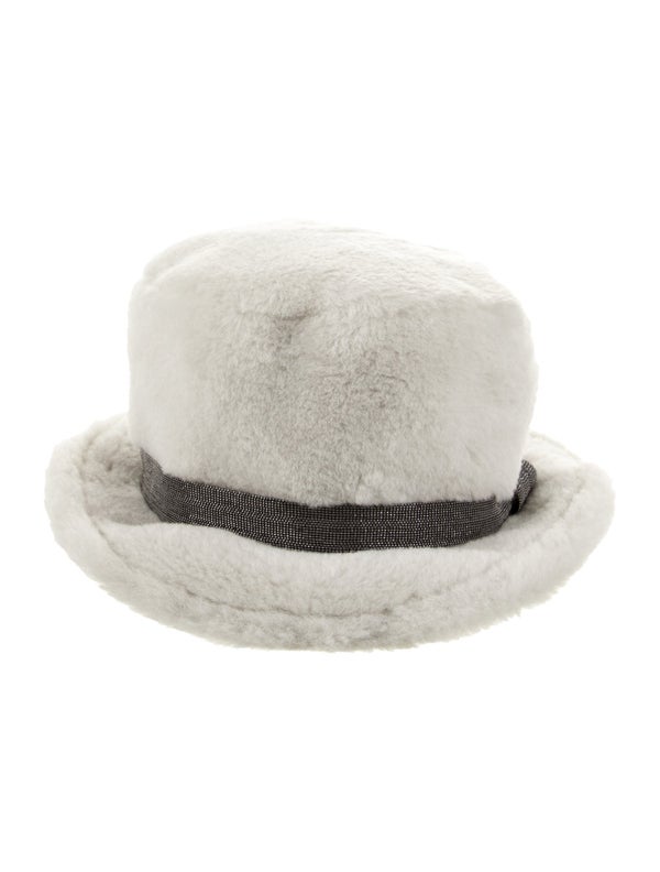 Brunello Cucinelli faux fur bucket hat