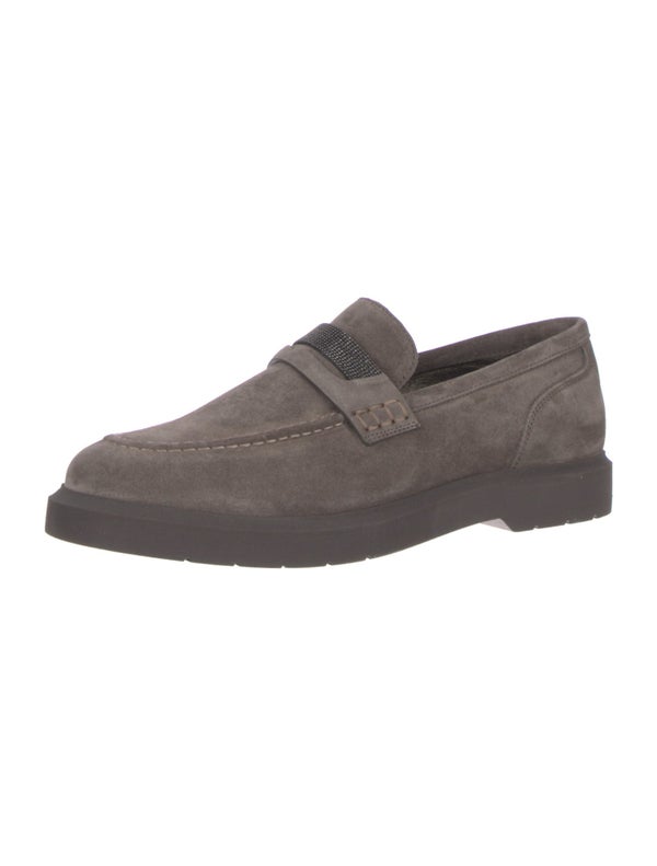 Brunello Cucinelli Suede Loafers