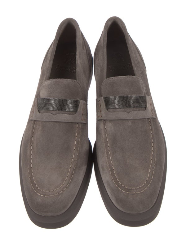 Brunello Cucinelli Suede Loafers