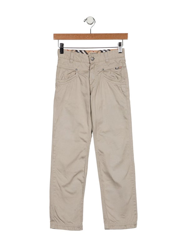 Burberry Boys' Neutral Pants