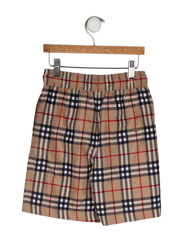 Burberry Boys' Patterned Swim Trunks