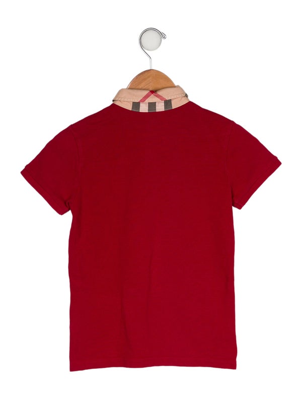 Burberry Boys' Short Sleeve Polo Shirt