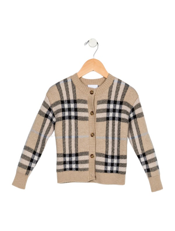 Burberry Burberry Girls' Wool Knit Cardigan