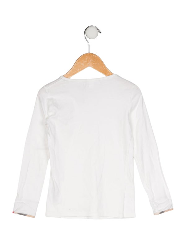 Burberry Girls' Long Sleeve Top