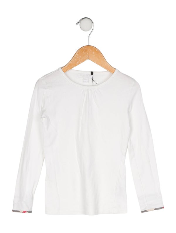 Burberry Girls' Long Sleeve Top