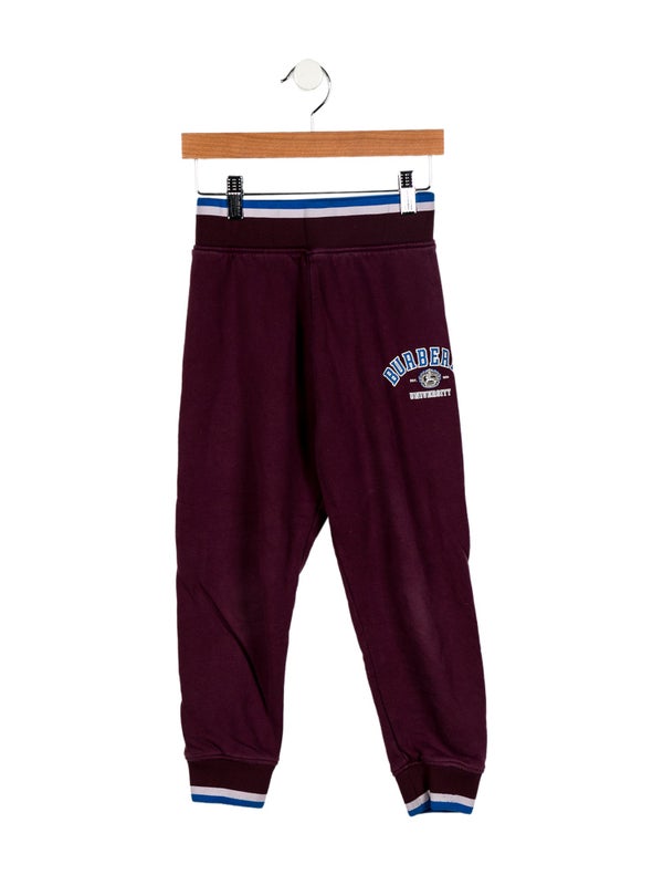 Burberry Kids' Logo Jogger Sweatpants