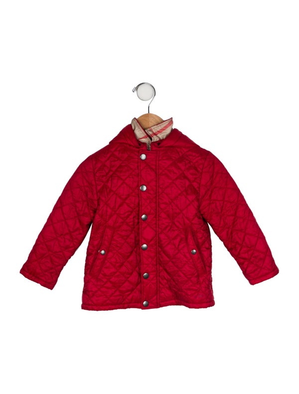 Burberry Solid Quilted Jacket