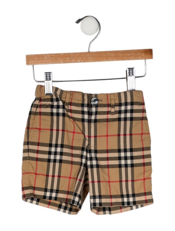 Burberry Toddler Boys' Check Patterned Shorts