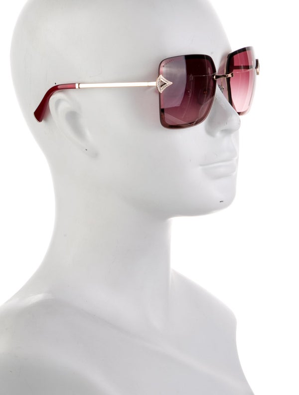 Bvlgari Square Gradient Sunglasses