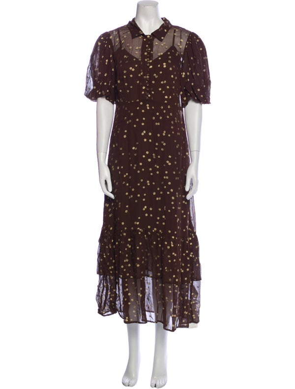 byTiMo Floral Print Long Dress